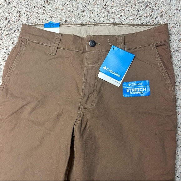 New Columbia Flex ROC Pants Sz 30x32 Brown Hiking Outdoors AM0183-251 - Picture 1 of 6